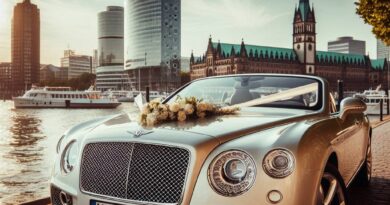 Einen Bentley zur Hochzeit in Hamburg mieten