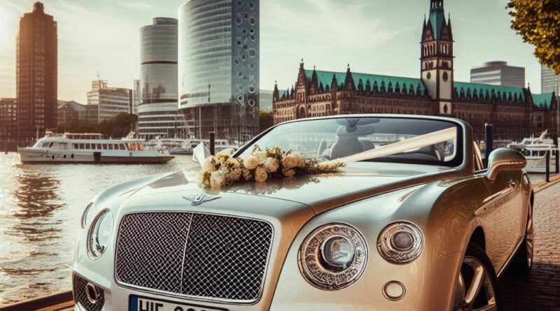 Einen Bentley zur Hochzeit in Hamburg mieten